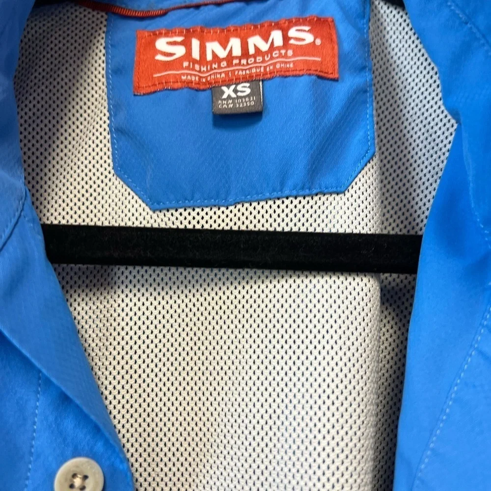 Simms‎ Men's Blue Shirt Size XS